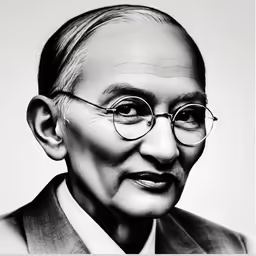 a person in glasses posing for a portrait