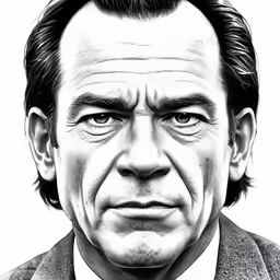 the celebrity actor is shown in black and white
