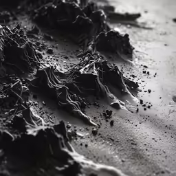 there is something very colorful that appears to be muddy