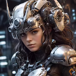 an image of a woman wearing an armor