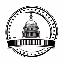 the capital building stamp is pictured here