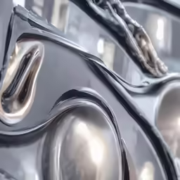 a metal object that is attached to a wall