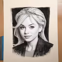 a drawing of the character taylor in nashville