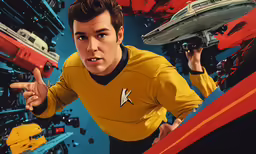 star trek and the rise of the empire movie poster