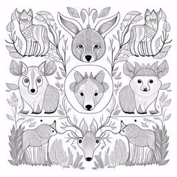 the four different types of foxes, by john mitchell