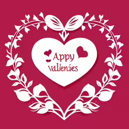 the logo for valentine