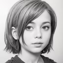 a person with a messy haircut posing for a portrait