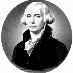 a photo of the president in black and white