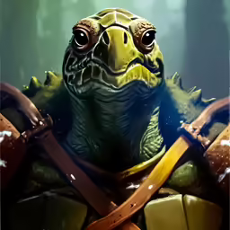 an illustration of a turtle sitting next to each other
