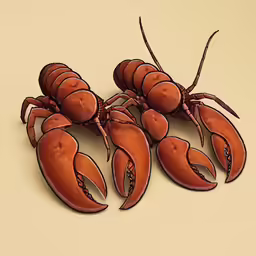 four crabs with legs that look like they are crawling