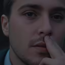 an image of a man that is very dark