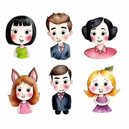 people are dressed in a cute variety of outfits,a bunch of different kinds of people
