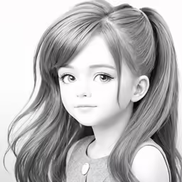 a very cute lady with big pretty eyes
