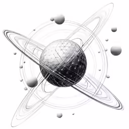 a diagram of the planets and their orbitals