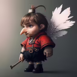 a very cute and funny cartoon character