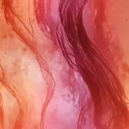 wavy hair is shown in the middle of this photo