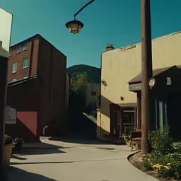 a stop sign is shown on an empty street