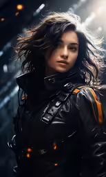 an advertisement for the expanse starring elizabeth dine
