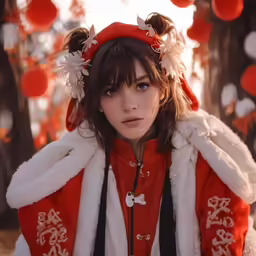 an image of girl with beautiful winter fashion