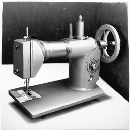 the new sewing machine has been built and assembled