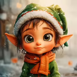 the image of a cartoon character with a green outfit