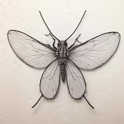 a insect sitting on top of a wall