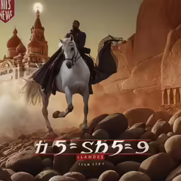 an image of a person riding on a horse