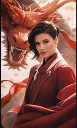 a female character in a star trek movie