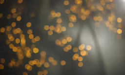 the bright lights of the boket on a wall are reflected