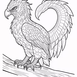the hawk that is a bird coloring pages