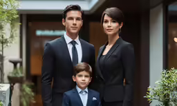 the man and woman are posing together for this picture