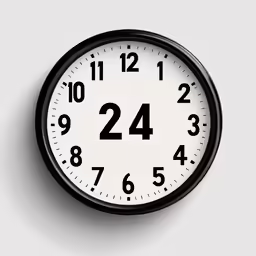 an analog clock reads twenty minutes past five