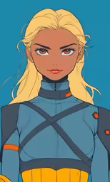 the avatar for firefly with long blonde hair