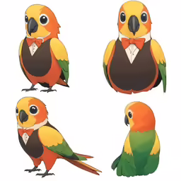 a group of birds sitting on top of each other