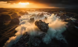 a cloudy day and clouds with the sun shining behind it