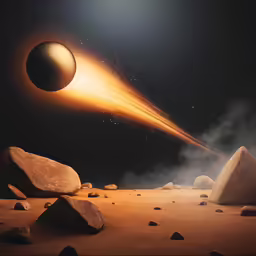 an image of an object in the distance