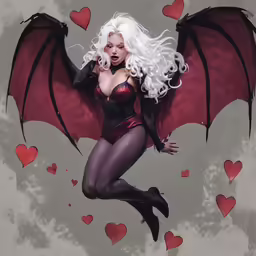 a woman with a very sexy costume is holding a bat
