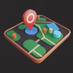 a close up of a toy gps map