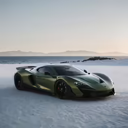 the concept sports car was featured in the ad for toyota