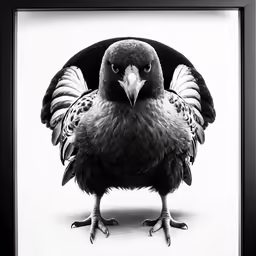 this is an image of a very big bird