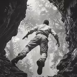 the cover art for a book titled the sound