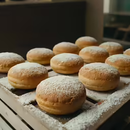 donuts of various shapes and sizes on display for people to see