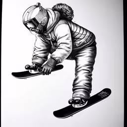 a person on a snowboard performing a trick