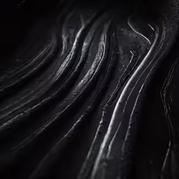 a very abstract black texture is shown