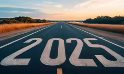 an empty highway leading to the end of 2021