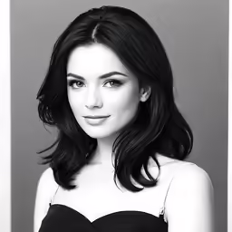 an elegant woman posing for a photo
