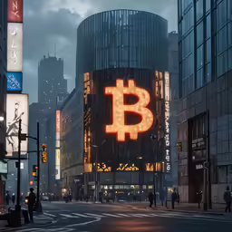 the sign is advertising a bit in the city