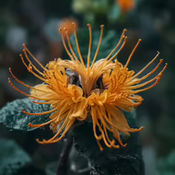 yellow flower that is very pretty in color