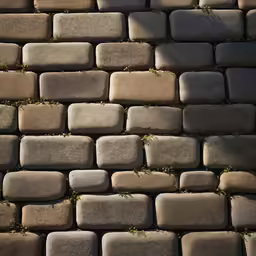many rocks of varying size and color are covered with tiny green plants