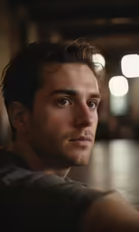 a close up of a person holding a camera